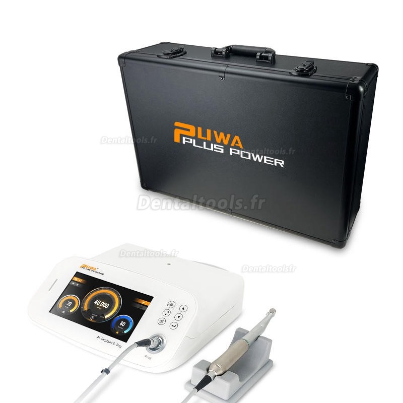 Pluspower®Ai-S-Pro Moteur de chirurgie sans balais pour implant dentaire avec contre-angle 20:1